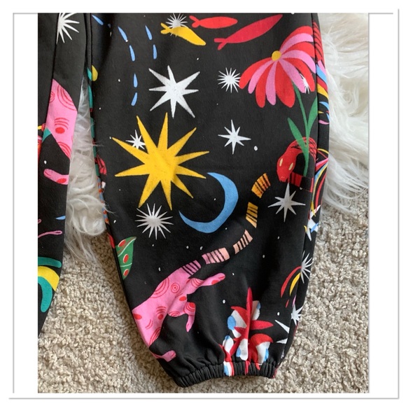 NWT Alden Adair Elton Pant In Moonlight Multicolor Size Extra Small - Picture 5 of 9